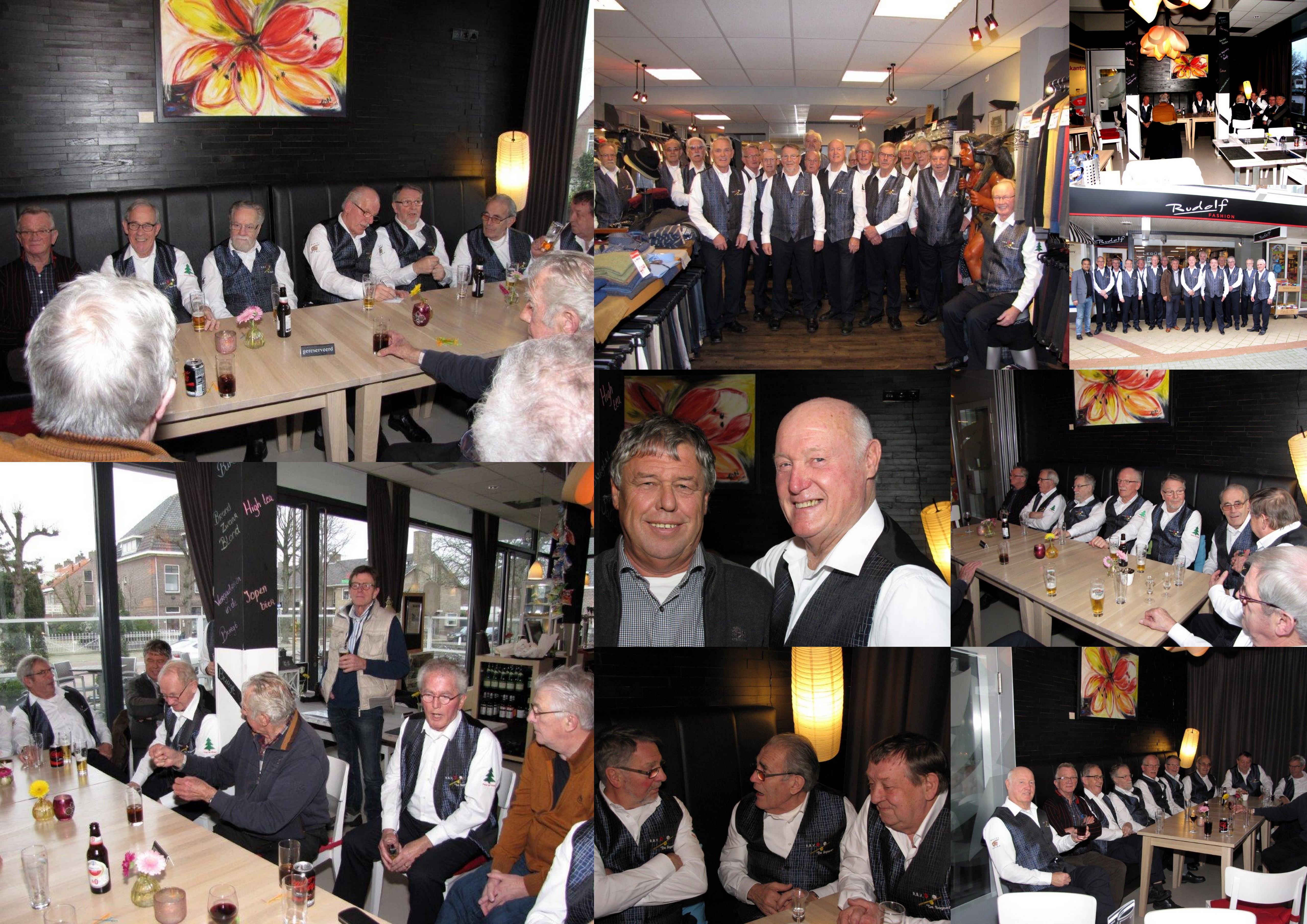 vrijwilligersbijeenkomst en tenue competitie